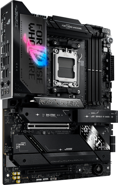 Материнская плата Asus ROG STRIX X870E-E GAMING WIFI (sAM5, AMD X870E, PCI-Ex16) - изображение 2