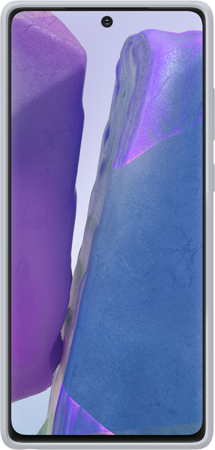 Etui plecki Samsung Kvadrat Cover do Galaxy Note 20 Grey (EF-XN980FJEGEU) - obraz 3