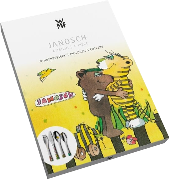 Zestaw sztućców WMF Janosch dla dzieci 4 szt (4000530683526) - obraz 2