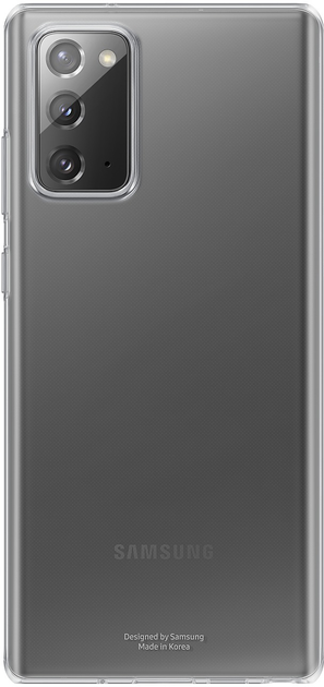 Панель Samsung Clear Cover для Galaxy Note 20 Transparent (EF-QN980TTEGEU) - зображення 2