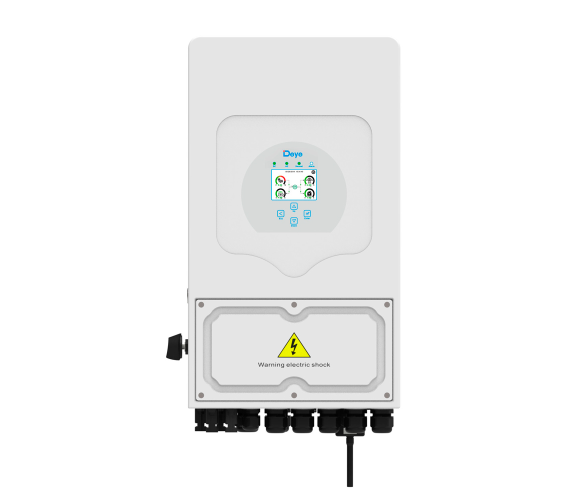 Гібридний інвертор Deye SUN-6K-SG05LP1-EU 6 kW 2 MPPT IP65 LCD display White (SUN-6K-SG05LP1-EU) - Фото 1 Гібридний інвертор Deye SUN-6K-SG05LP1-EU 6 kW 2 MPPT IP65 LCD display White (SUN-6K-SG05LP1-EU) - зображення 1