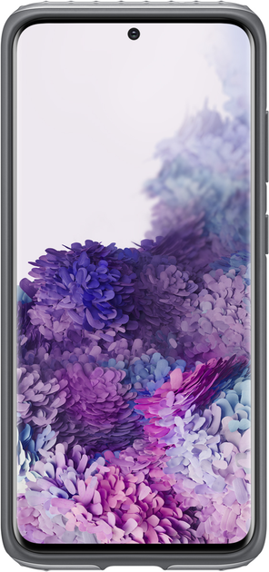 Панель Samsung Protective Standing Cover для Galaxy S20 Silver (EF-RG980CSEGEU) - зображення 2
