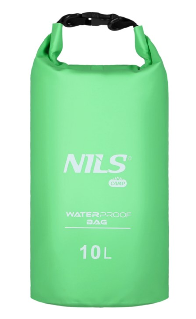 Worek wodoodporny Nils CAMP NC1703 10L Zielony (5907695554298) - obraz 1