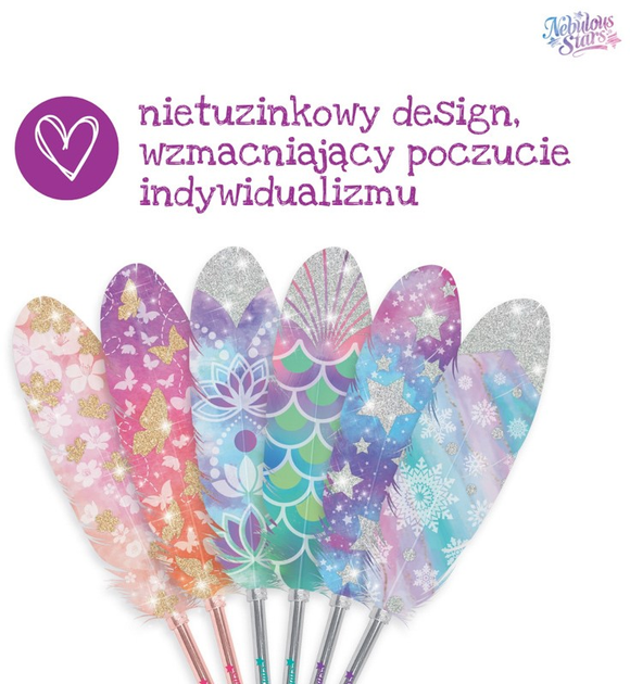 Długopis z piórkiem Nebulous Stars Nenuphia (5905450161750) - obraz 5