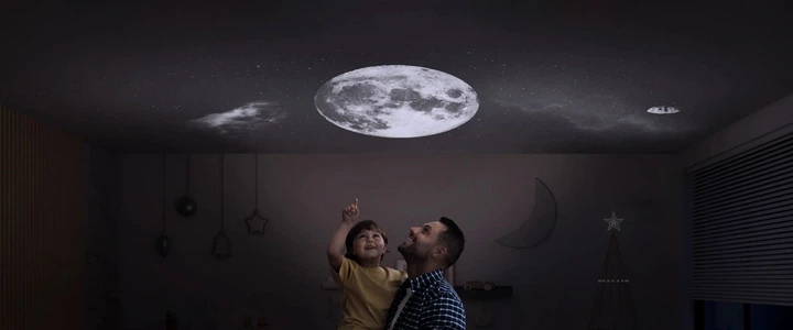 Зірковий проектор Govee H6092 Galaxy Star Projector, RGB, WI-FI/Bluetooth Білий (6974316997702) - зображення 15