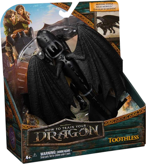 Ігрова фігурка Dragons Як приборкати дракона Беззубика з механічною функцією SM66661/5909 (681147085909) - зображення 6