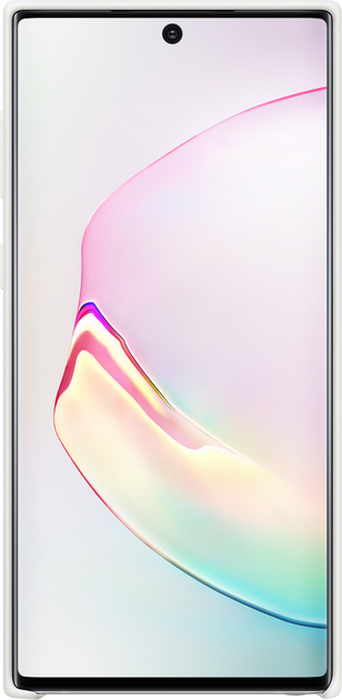 Etui plecki Samsung Silicone Cover do Galaxy Note 10 White (EF-PN970TWEGWW) - obraz 2