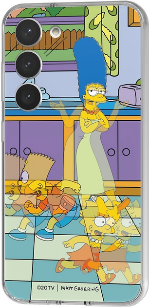 Панель Samsung The Simpsons Lenticular Back Plate для Samsung Galaxy S23 Yellow (GP-TOS911SBAYW) - зображення 2