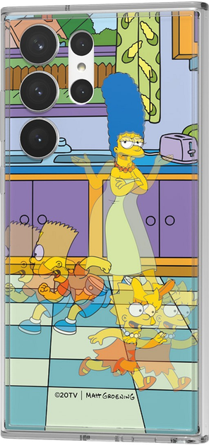 Etui Samsung The Simpsons Lenticular Back Plate do Samsung Galaxy S23 Ultra Yellow (GP-TOS918SBAYW) - obraz 2