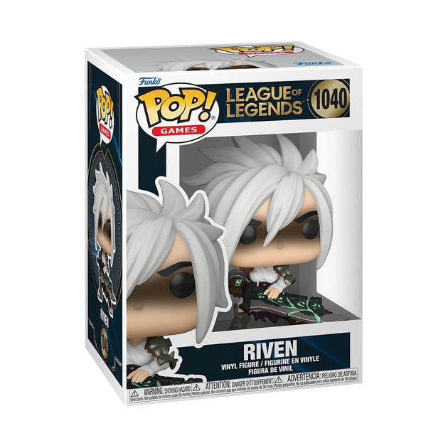 Фигурка Funko Pop Лига Легенд Ривен League of Legends Riven 10 см FP LOL R 1040 - Фото 3 Фигурка Funko Pop Лига Легенд Ривен League of Legends Riven 10 см FP LOL R 1040 - изображение 3
