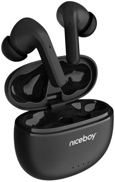 Навушники Niceboy HIVE Pins 3 ANC Black (hive-pins-anc-3-b) - зображення 2