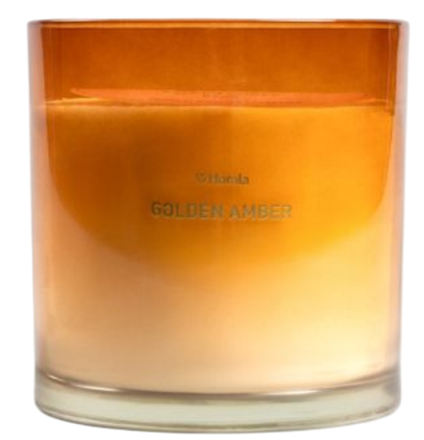 Świeca zapachowa Homla Glow Golden Amber 870 g (5906496740121) - obraz 1