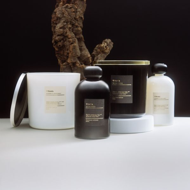Świeca zapachowa Homla Veluma Sandalwood 870 g (5906496740183) - obraz 6