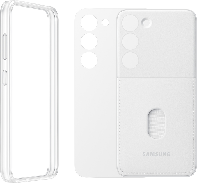 Панель Samsung Frame Cover для Galaxy S23 Білий (8806094771244) - зображення 4