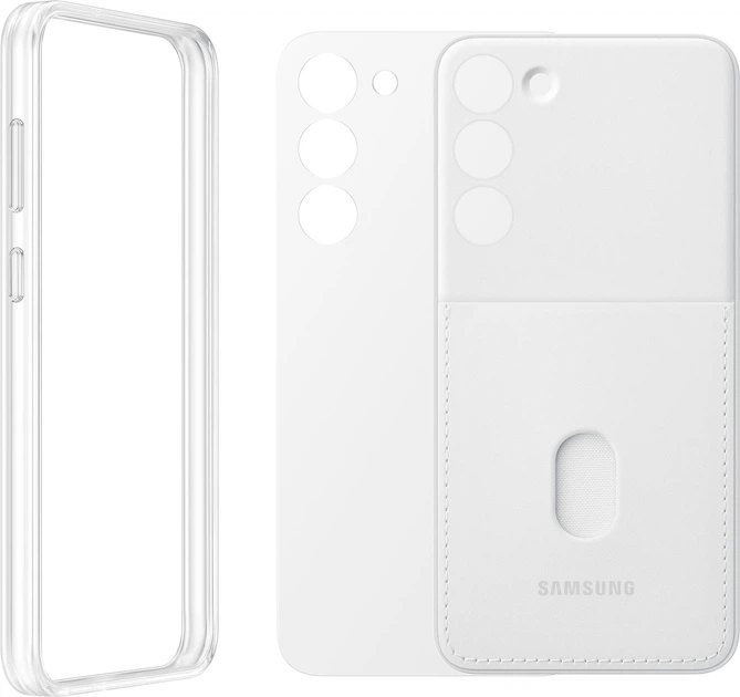 Панель Samsung Frame Cover для Galaxy S23 Plus Білий (8806094771220) - зображення 4