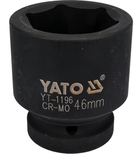 Nasadka udarowa YATO sześciokątna 1" 46 mm (YT-1196) - obraz 1