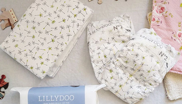 Еко підгузники Lillydoo Premium Baby Care 2 розмір ( 4-8 кг) Box 3уп*10 шт - зображення 4