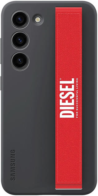 Ремінець Samsung Diesel Strap для Samsung Galaxy S23/S23 Plus/S23 Ultra Red (GP-TOS911TLARW) - зображення 1