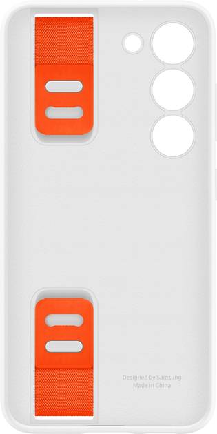 Панель Samsung Silicone Grip Case для Galaxy S23 Білий (8806094768886) - зображення 2