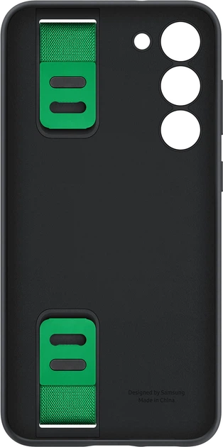 Etui plecki Samsung Silicone Grip Case do Galaxy S23 Plus Black (8806094768879) - obraz 2
