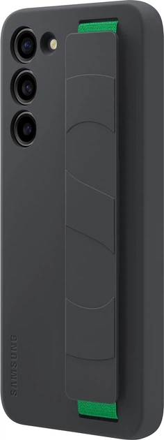 Etui plecki Samsung Silicone Grip Case do Galaxy S23 Plus Black (8806094768879) - obraz 3