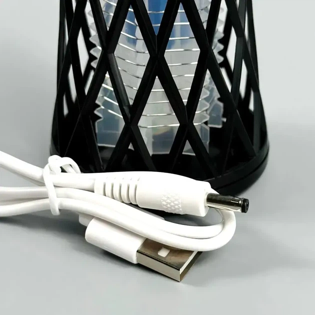 Лампа-ловушка від комах TX-WD02 Міні 2в1 800mAh світильник УФ-лампа 14см 5W - зображення 8