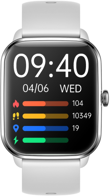 Smartwatch Niceboy Watch 3 Arctic Silver (watch-3-silver) - obraz 2