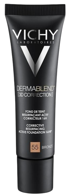 Тональна основа Vichy Dermablend 3D Correction 55 Bronze в тюбику 30 мл (3337871332334) - зображення 1