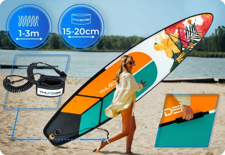 Надувна SUP дошка Сапборд THUNDER NOX 10'6" - зображення 8