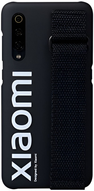 Etui Xiaomi Urban Hand Strap Case do Xiaomi Mi 9 Black (6941059622031) - obraz 1