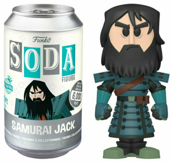 Фігурка-сюрприз Funko Soda Samurai Jack Jack Armored 10.8 см (889698616478) - зображення 1