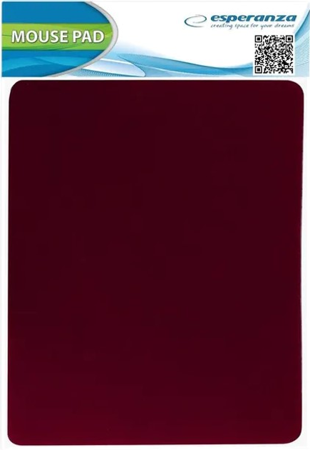 Podkładka pod mysz Esperanza Textile Mouse Pad Red (EA145R) - obraz 1