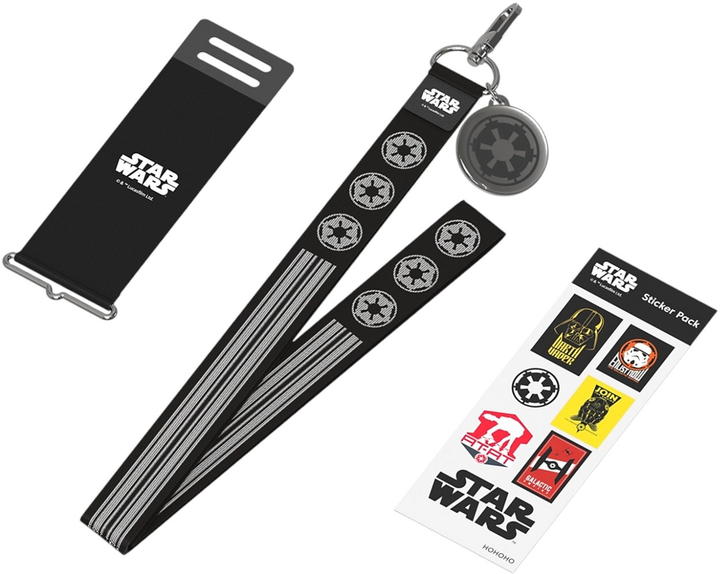 Ремінець Samsung Star Wars with Strap до Galaxy Z Flip 3 Black (GP-TOF711HOBBW) - зображення 2