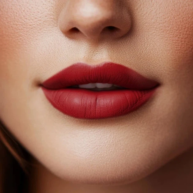 Матова помада-олівець Вишнево-червона №1 Kiss Proof Matte Lipstick Pencil Stargazer - зображення 4