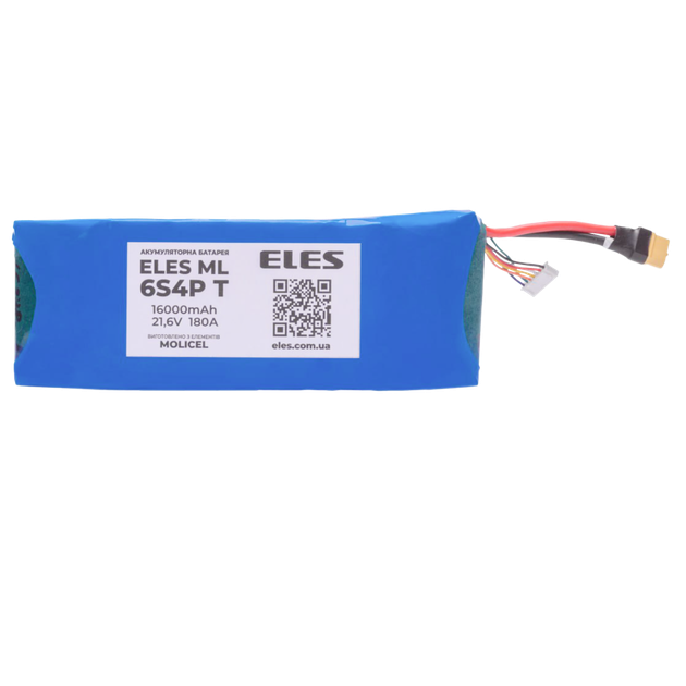 Аккумуляторная батарея ELES ML 6S4P 16000mAh; 21,6V; 180А - изображение 5