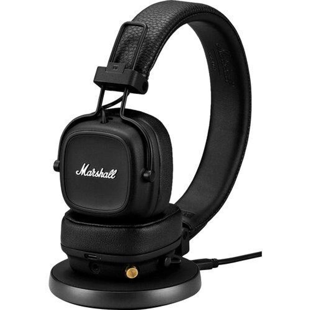 ぬぅむ☆美品☆Marshal Major Ⅳ Наушники Marshall Major IV Bluetooth Black купити в інтернет