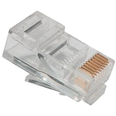 Коннектор RITAR PREMIUM RJ-45 8P8C Cat-5 (100 шт/уп.) - Фото 1 Коннектор RITAR PREMIUM RJ-45 8P8C Cat-5 (100 шт/уп.) - изображение 1