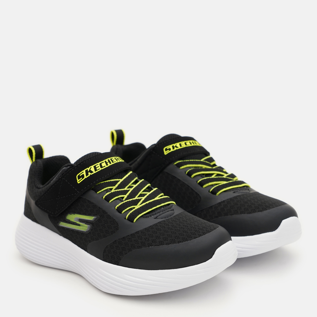 Детские кроссовки для мальчика Skechers Go Run 400 V2 405095L BKYL 31 Черные (197627595405) 