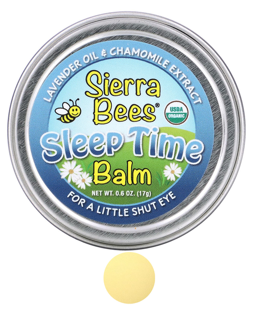 Бальзам Sierra Bees для спокійного сна лаванда та ромашка 17 г - зображення 1