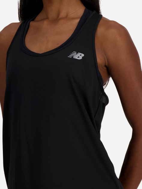 Koszulka sportowa damska bez rękawów New Balance Sport Essentials WT41220 L Czarna (197375378565) - obraz 4
