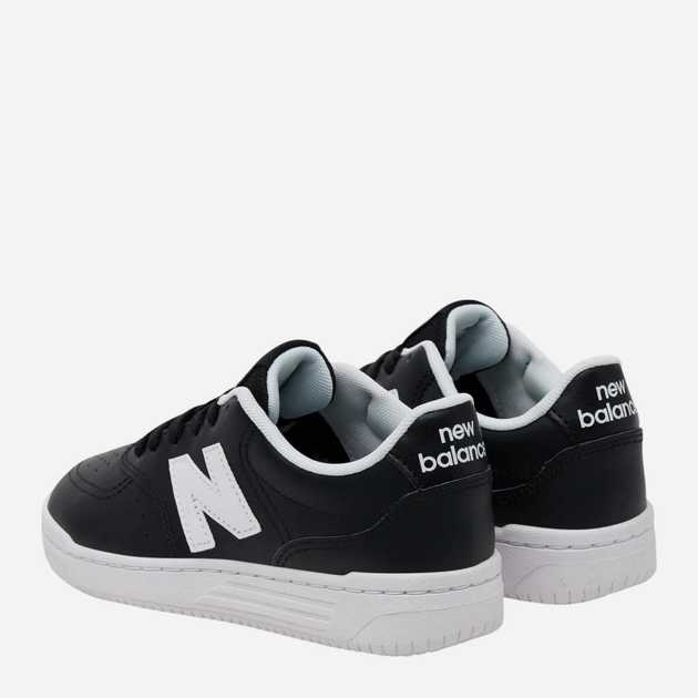 Sneakersy młodzieżowe chłopięce New Balance B80 GSB80BW 37.5 Czarne (197968176318) - obraz 3
