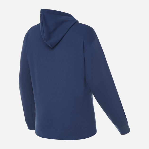 Bluza męska rozpinana streetwear z kapturem New Balance Stacked Logo MJ41501 L Granatowa (197375352541) - obraz 6