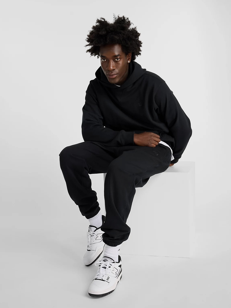 Спортивні штани утеплені чоловічі New Balance Nb Athletics MP41508 XL Чорні (197375356358) - зображення 4