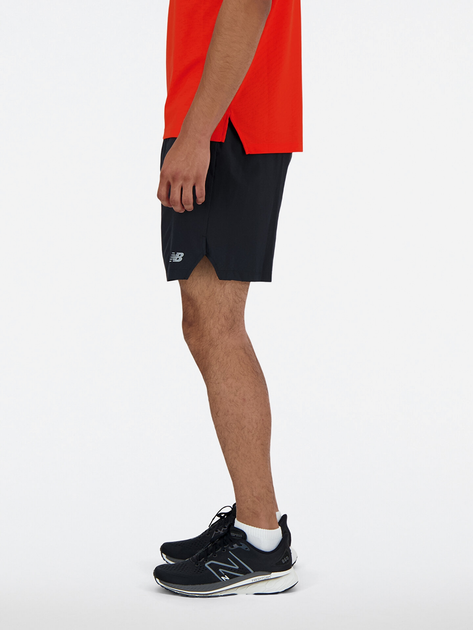 Спортивні шорти чоловічі New Balance RC Short 7" MS41283 2XL Чорні (197375938844) - зображення 4