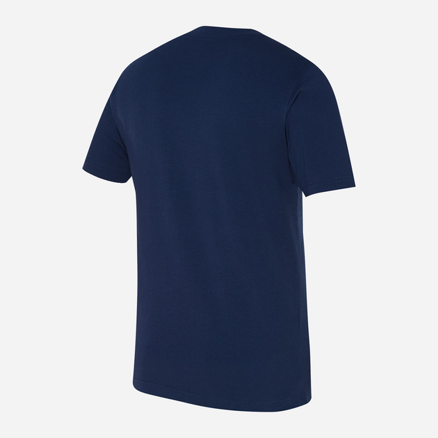 T-shirt męski bawełniany New Balance Stacked Logo MT41502 L Granatowy (196941811215) - obraz 6