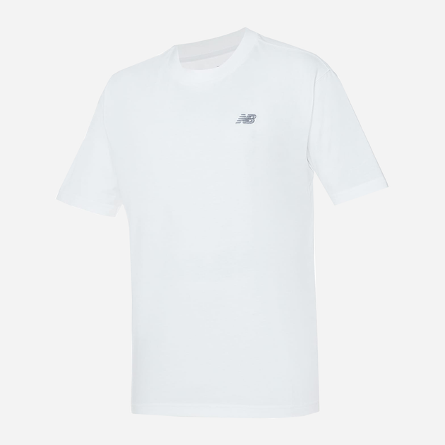 Футболка бавовняна довга чоловіча New Balance Sport Essentials Small Logo MT41509 XL Біла (196941810881) - зображення 5