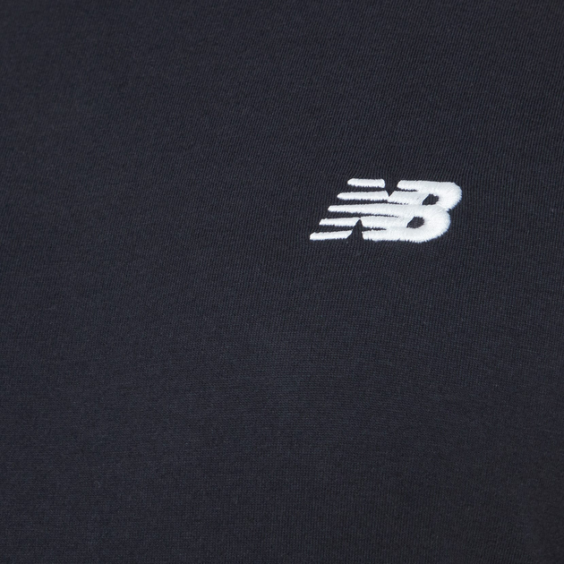 Футболка бавовняна довга чоловіча New Balance Sport Essentials Small Logo MT41509 2XL Чорна (196941810669) - зображення 7