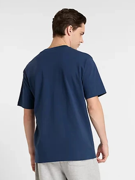 T-shirt męski bawełniany New Balance Athletics Logo MT51500 XL Granatowy (197967256684) - obraz 2