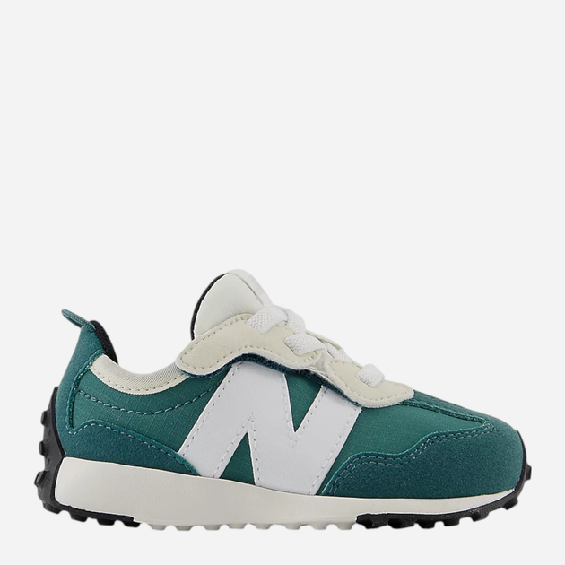 Дитячі шкіряні кросівки для хлопчика New Balance 327 NW327BD 23.5 Зелені (197967844058) - зображення 1