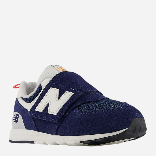 Дитячі шкіряні кросівки для хлопчика New Balance 574 NW574VPN 26 Темно-сині (197967795756) - зображення 2